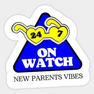 New Parents Vibe Sticker